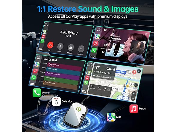 Wireless CarPlay Auto Adapter