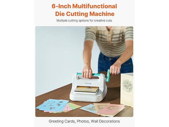 Manual Die Cutting & Embossing Machine 6inch