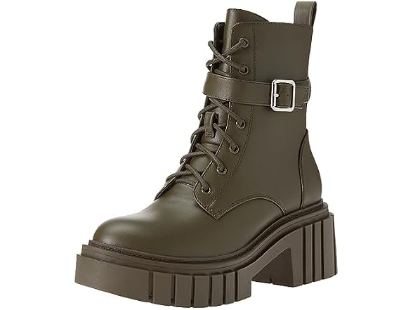 The Drop Women's Koi Lace Up Platform Combat Boots