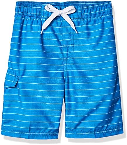 Kanu Surf Boys Quick Dry UPF 50+ Beach Swim Trunk, Line Up Royal Blue, 3T