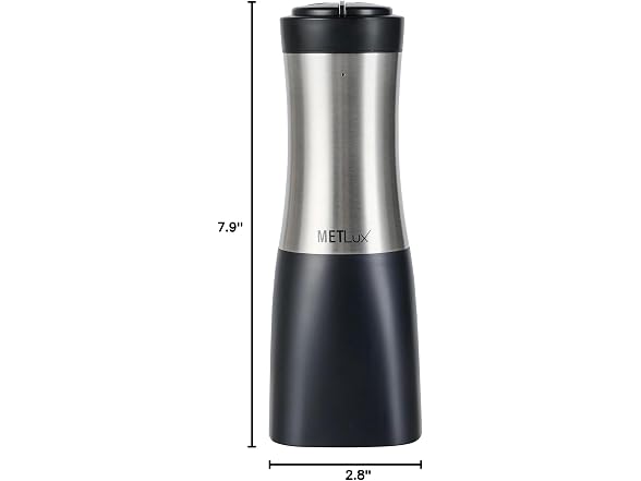 Restaurantware Electric Salt And Pepper Grinder Set