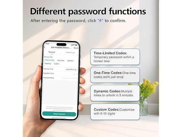 TDMALE Fingerprint Door Lock