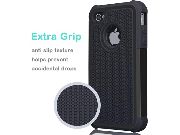 Jeylly for iPhone 4S Case/iPhone 4 Cover, Shock
