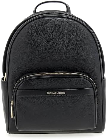 Michael Kors Women's Bex Medium Backpack, Gold-Tone Hardware/Black, One Size