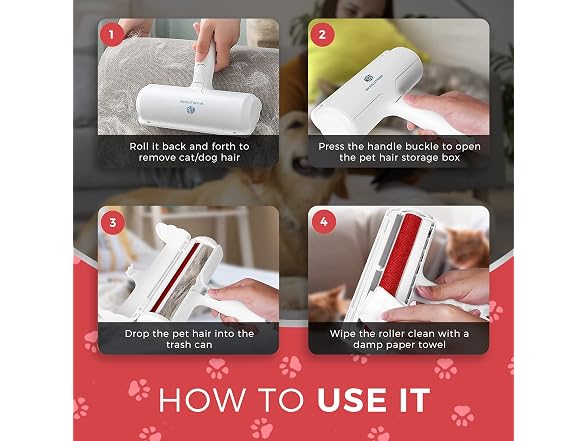 NYS Pet Hair Remover For Furniture- Reusable