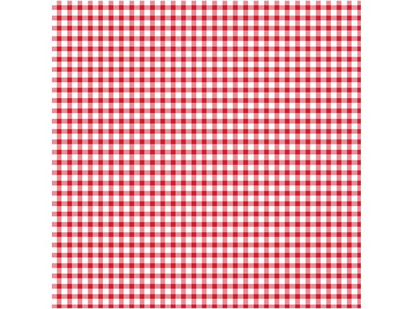 Smart Design Shelf Liner - Red Gingham