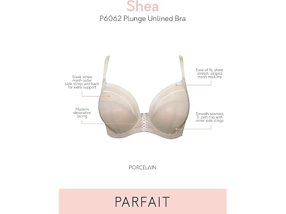 Parfait Women (38E) Women's Shea Plunge Bra