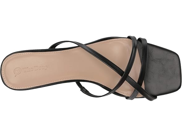 The Drop Women's Amelie Strappy Square Toe Heeled Sandal