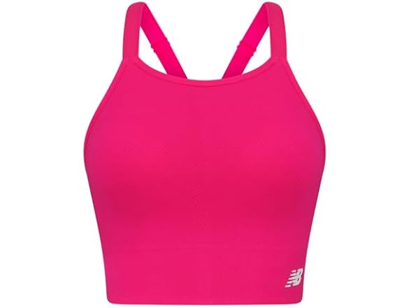 New Balance Strappy Bra (XL) Pink