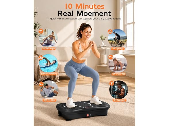 HOPHORSE FIT Vibrating Plate Lymphatic