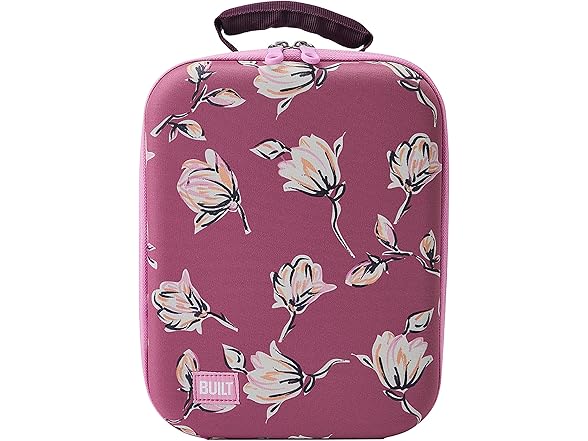 BUILT Hardshell Lunch Pack, Wild Berry Floral