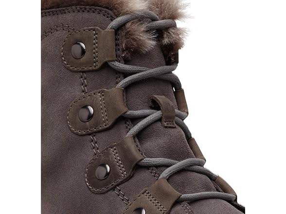 Sorel Womens Leather and Suede Snow Boot