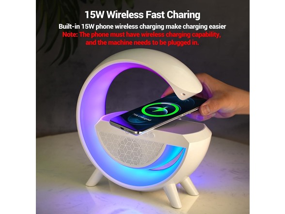 Bluetooth Speaker w/LED Light Show