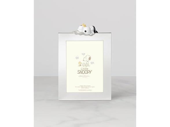 Reed & Barton Snoopy 5x7 Picture Frame