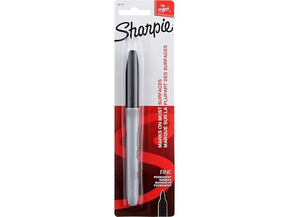 Sharpie 30101PP Permanent Markers, Fine Point
