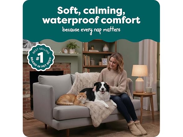 Furhaven Waterproof Throw Blanket