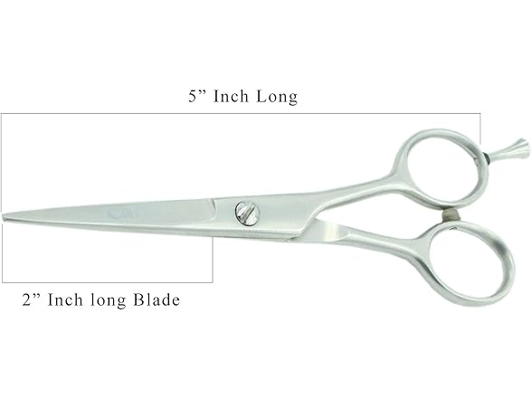 Silver Barber Hair Cutting Scissors/Shears