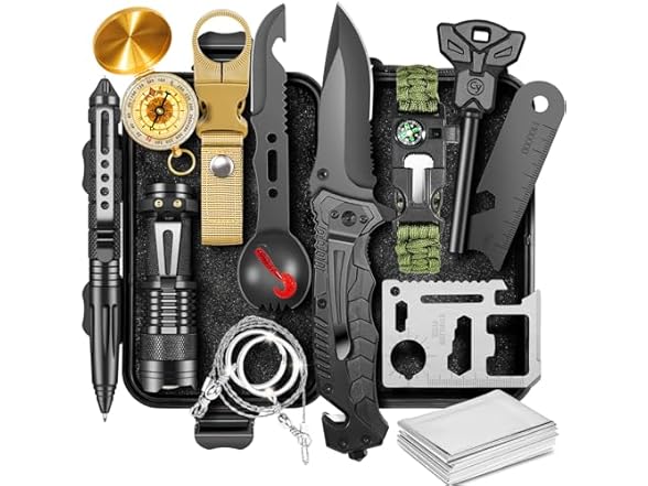 ASTNES 14 Piece Survival Kit