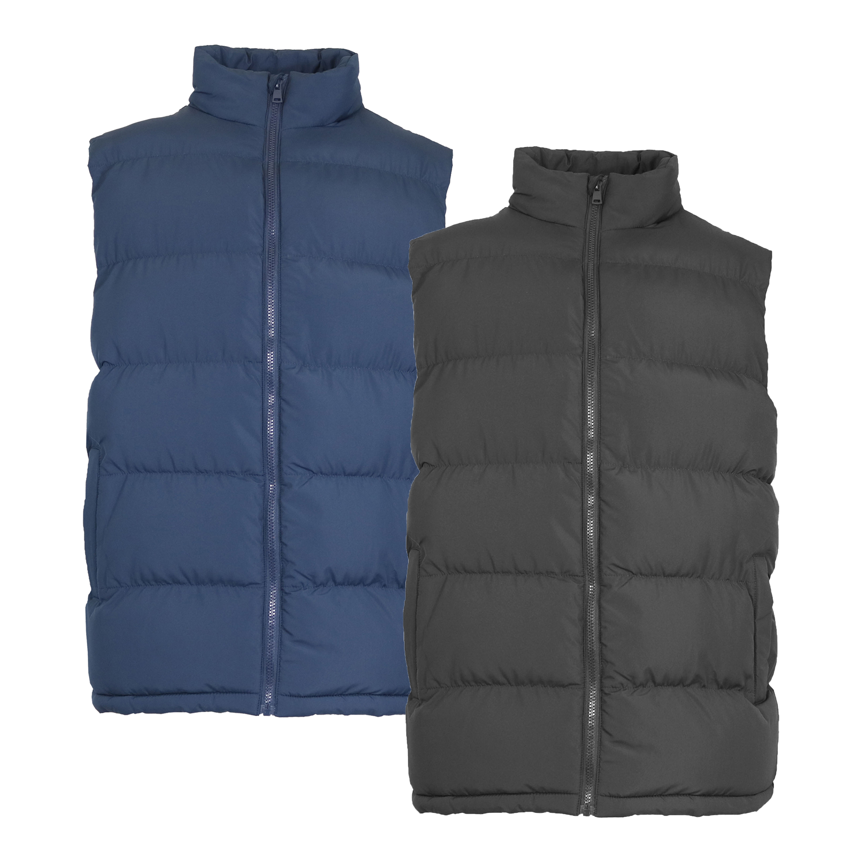 Mens Heavyweight Puffer Bubble Vest (S-2XL) - Gallery 21