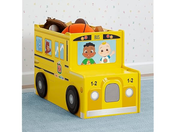 CoComelon School Bus Toy Box