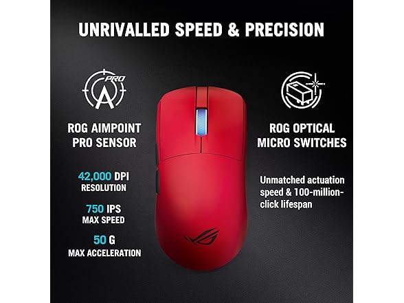 ASUS ROG Harpe II Ace Wireless eSports Gaming Mouse