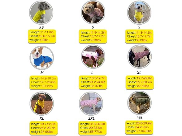 Adjustable Waterproof Dog Raincoat for Dogs,
