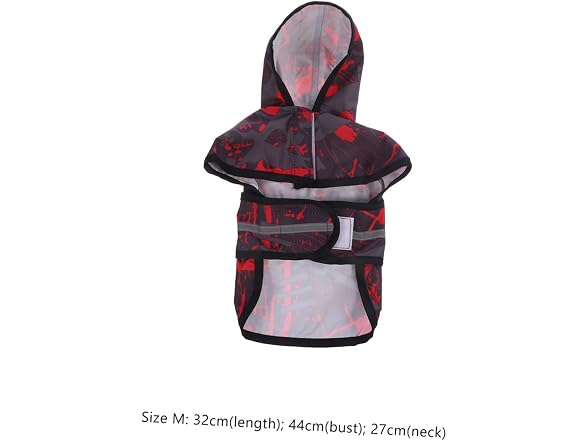 Baluue Portable Dog Raincoat Puppy Rain Coat