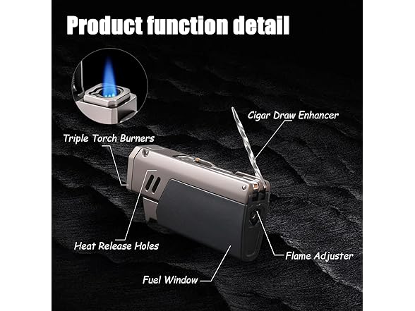 All in One Windproof Lighter