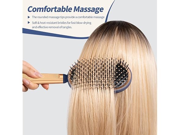 SHINLEA Large Paddle Brush, Hair Brush
