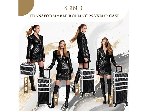 Rolling Makeup Case Cosmetology