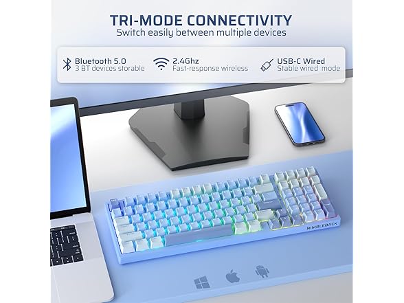 LTC Nimbleback NB981 Wireless Mechanical Keyboard