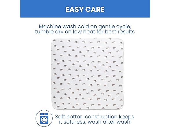 Delta Children 100% Cotton Flannel Baby Receiving Blanket