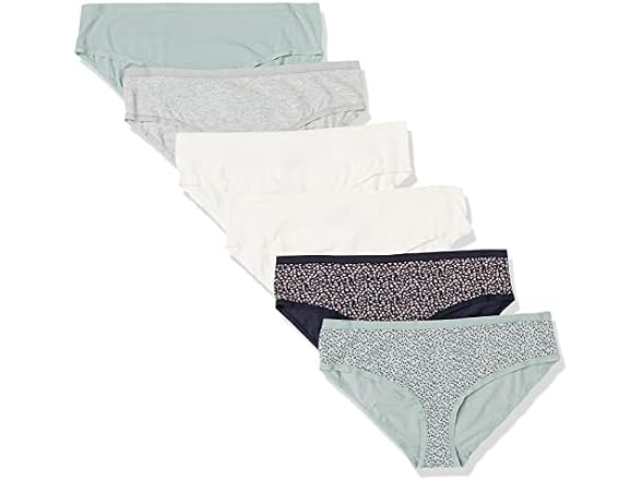 Amazon Women (5X) Cotton Underwear Floral/Heather