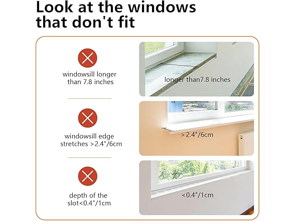 TUSATIY 21.7'' Cat Window Perch Bed