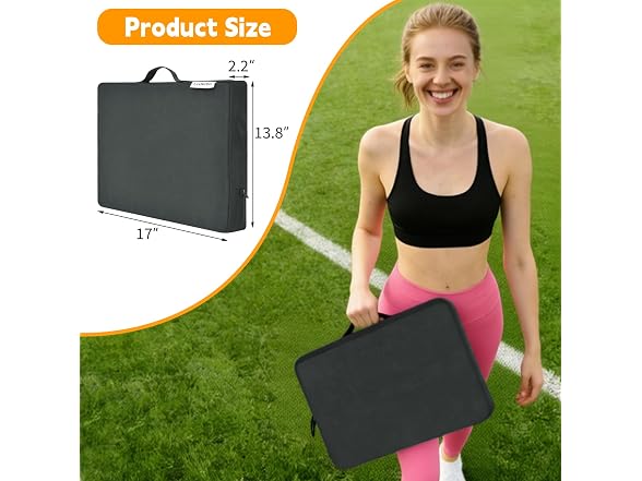 LevNubis 2 PCS Stadium Seat Cushions