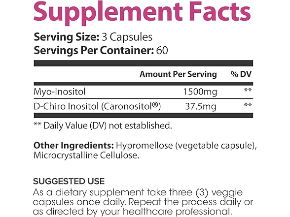 Lumen Naturals Myo & D-Chiro Inositol Support