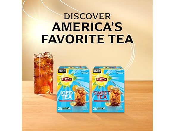 Lipton Unsweetened Black Iced Tea K-Cups 24-Pack