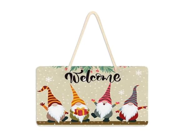 Christmas Hanging Sign, Wall Pediments P