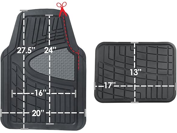 FH Group F11311 Premium Tall Trimmable Channel Van