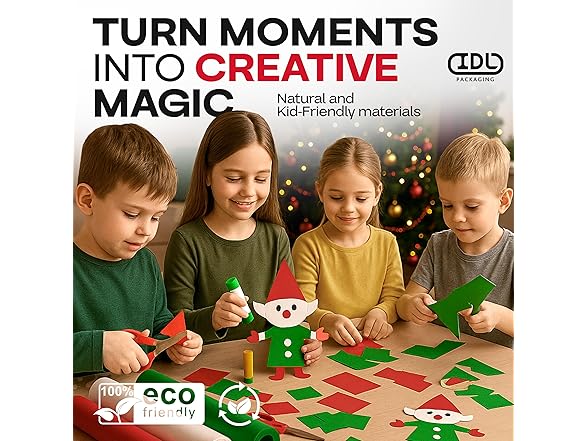 Magic Christmas Gift Wrapping Paper Set