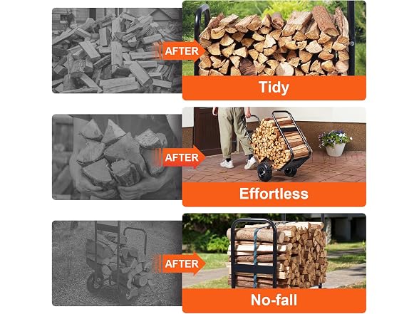 VEVOR Firewood Log Cart
