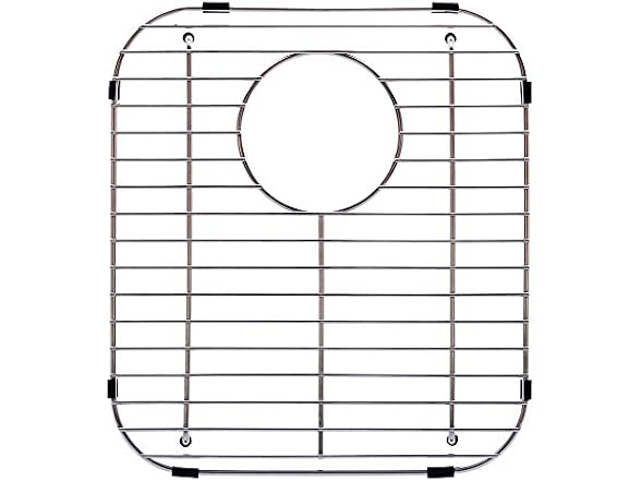 Franke Sink Protection Grid in Stainless Steel with Rear Drain