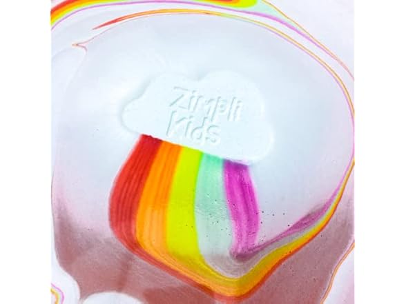 Large Cloud Rainbow Bath Bomb from Zimpli Kids