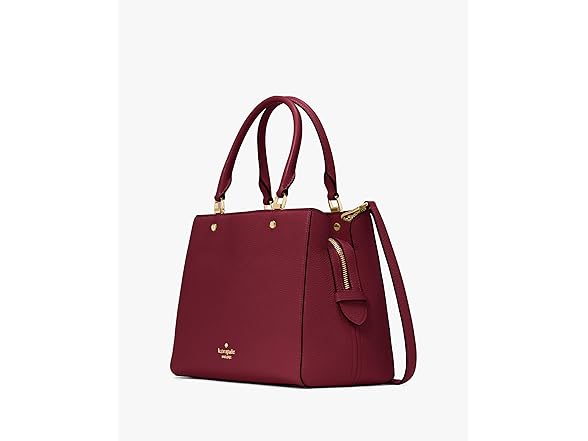 Kate Spade Leila Pebbled Leather Satchel