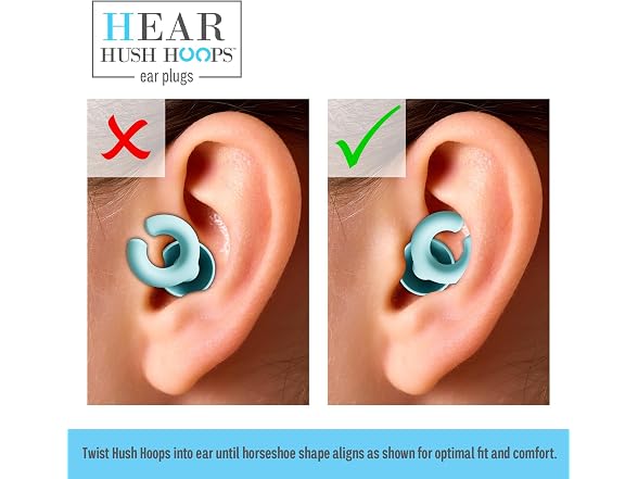 Hush Hoops Ear Plugs
