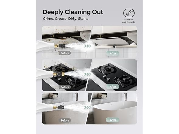 TwoOases Multipurpose Steam Cleaner