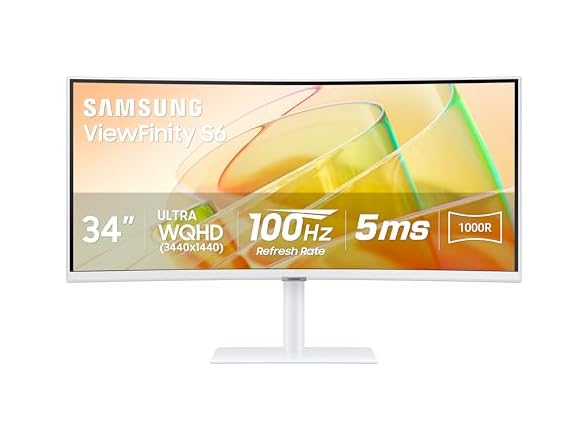 Samsung 34" QHD Curved Monitor | LS34C650TANXGO