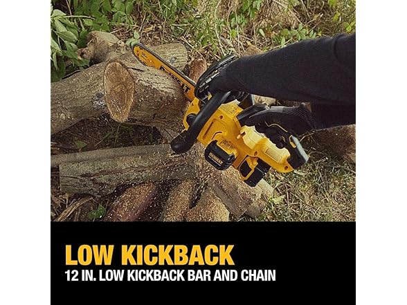 DEWALT DCCS621P1 20V MAX 12" Cordless Chainsaw Kit