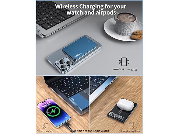 ZBF 5,000mAh Slim 20W Magsafe Power Bank