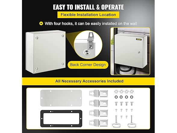 VEVOR NEMA Steel Enclosure